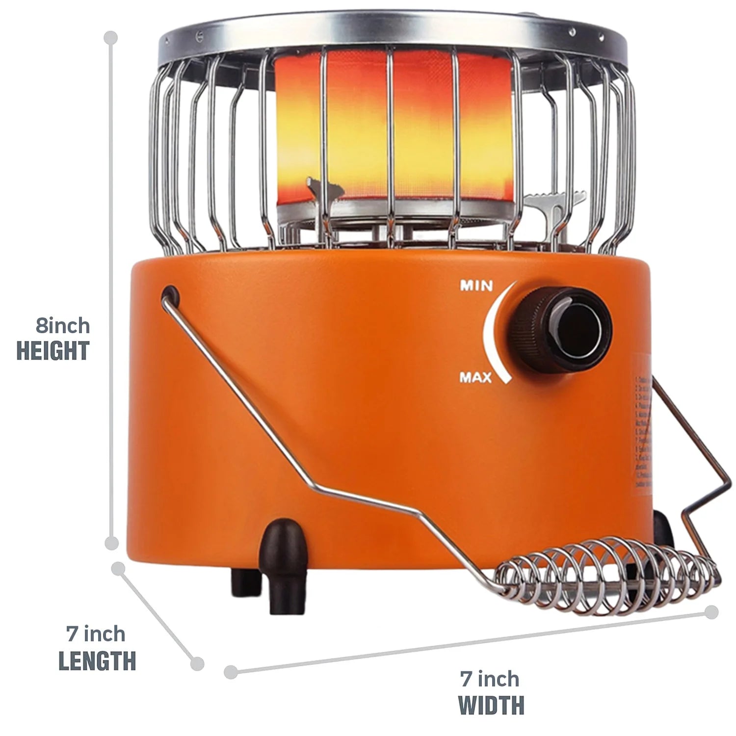 Portable Propane Outdoor Burner, Portable Kitchen for Outdoor Cooking and Barbecue, Mini Camping Stove