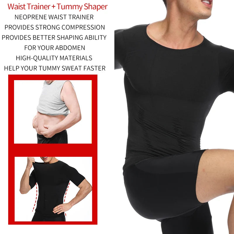 Men's Slimming Body Shaper & Posture Vest