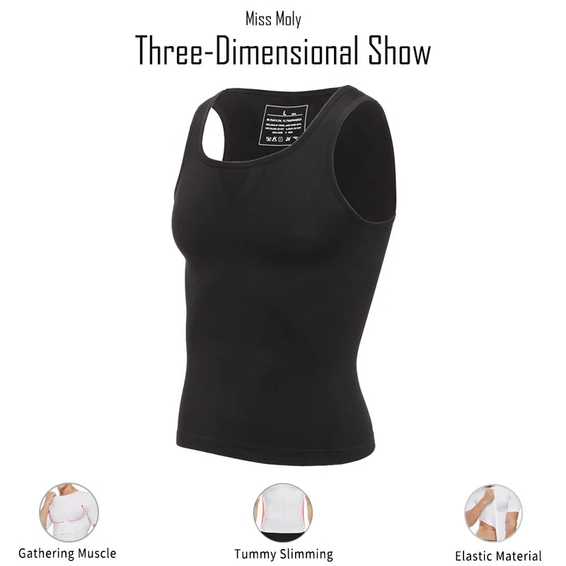 Men's Slimming Body Shaper & Posture Vest