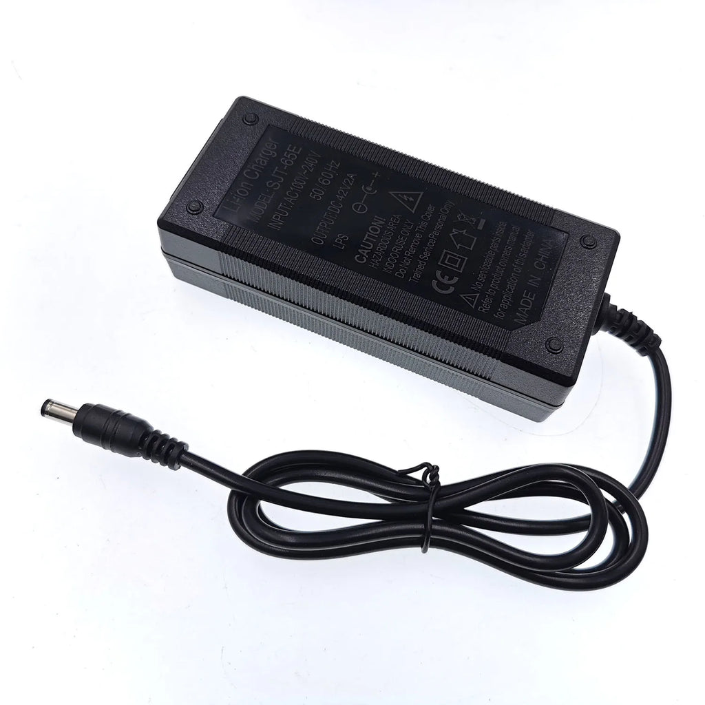36V Lithium Battery Charger — Universal 100–240V Input