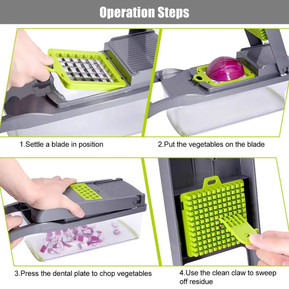 Multifunctional Vegetable Chopper & Grater