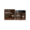 East Moon Men's Organic Beard Care Cream Set Moisturizing Soft Oil and Balm Refreshing Nourishing Men's Beard Care