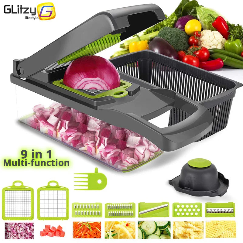 Multifunctional Vegetable Chopper & Grater