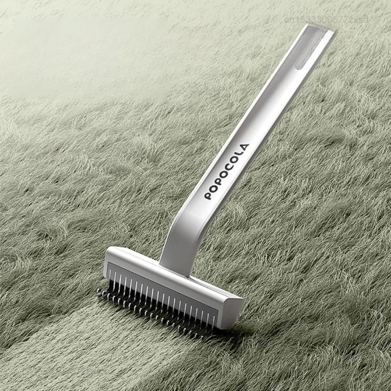 POPO Pet Hair Remover Comb Dog Hair Grooming Care Comb for Long Hair Pet  Hairs Cleaning Comb Float Hair Removal Slicker Brush