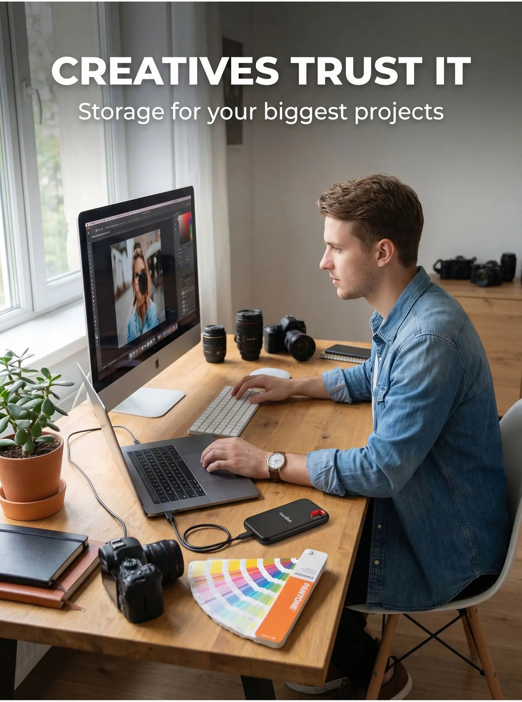 Mini pocket portable SSD 1TB external solid state drive USB-C and USB-A 2TB 4TB original high-speed flash drive for MacBook Pro