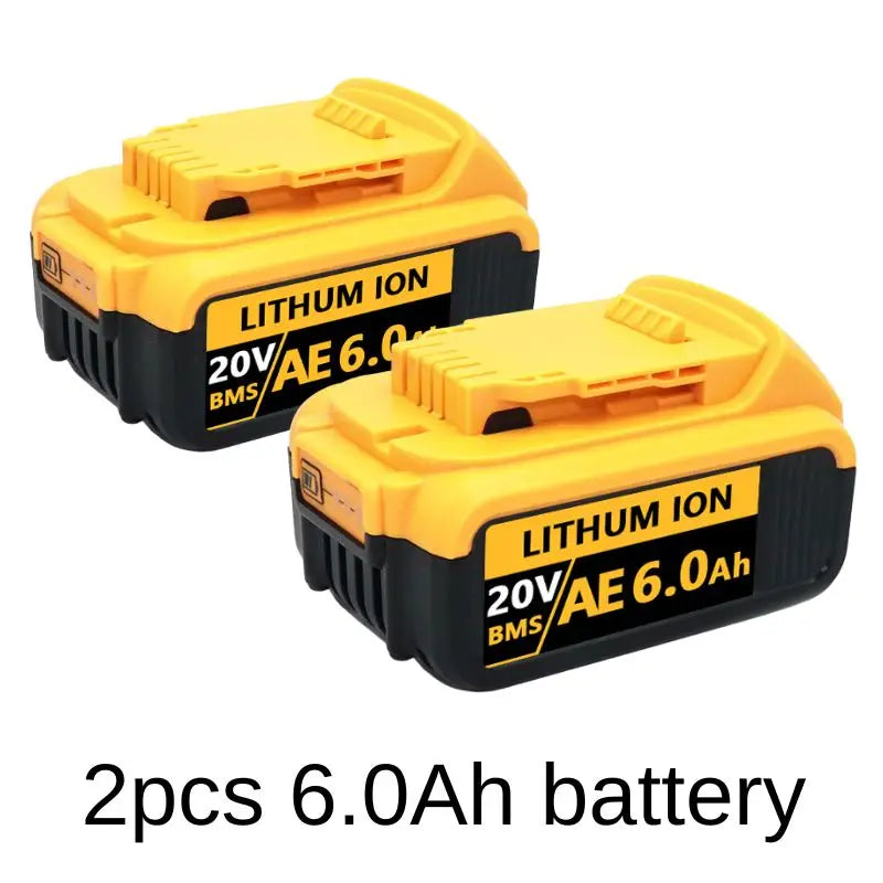 DeWalt 18V 20V Battery Replacement – 6Ah 8Ah 12Ah Li-Ion DCB203 DCB205 DCB206