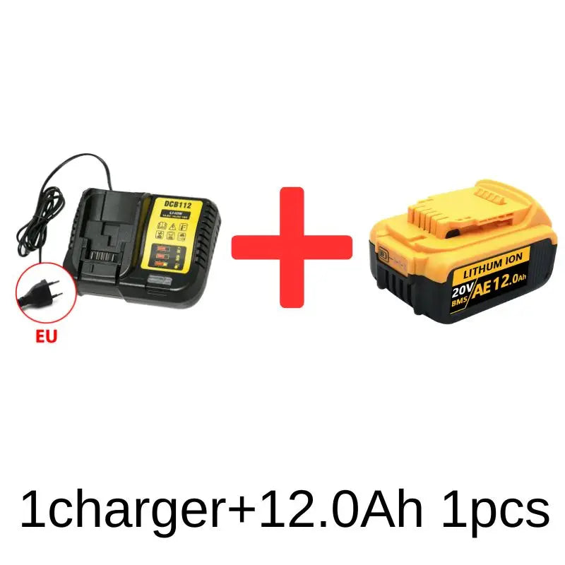 DeWalt 18V 20V Battery Replacement – 6Ah 8Ah 12Ah Li-Ion DCB203 DCB205 DCB206