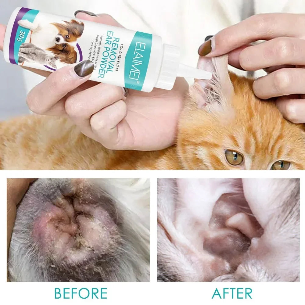 Pet Hair Remover Powder Deshedding Tool For Dogs Cats Effective Fur Clean Grooming Supplies Hot Sale Premium Quality Easy to Use