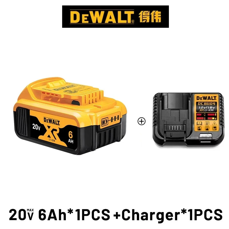 DeWalt 20V Battery Replacement – 5Ah 6Ah Li-Ion DCB200 DCD805 Power Tool