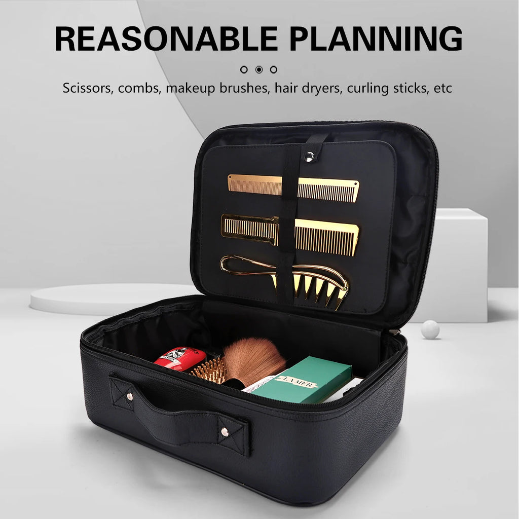 Skin Hair Scissor Tool Bag Professional Salon Barber Hairdressing Tools Large Capacity Waterproof Storage Box Portable Suitcase