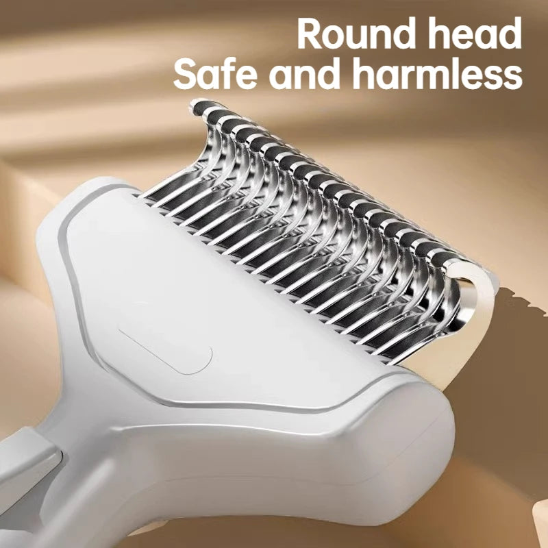 Pet Hair Comb Pet Hair Remover Dog Brush Pet Accessories Comb Thinly Pet Grooming Comb Cat Hair Remover Essential for Pet Owners