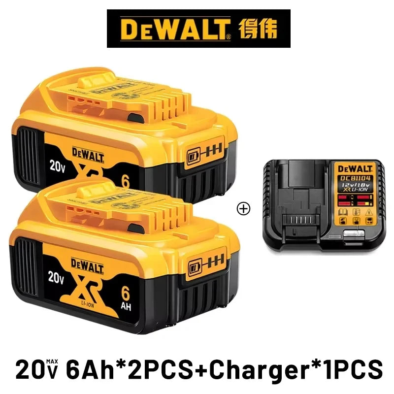 DeWalt 20V Battery Replacement – 5Ah 6Ah Li-Ion DCB200 DCD805 Power Tool