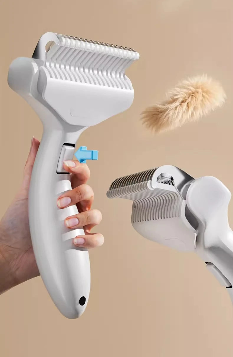 Pet Hair Comb Pet Hair Remover Dog Brush Pet Accessories Comb Thinly Pet Grooming Comb Cat Hair Remover Essential for Pet Owners
