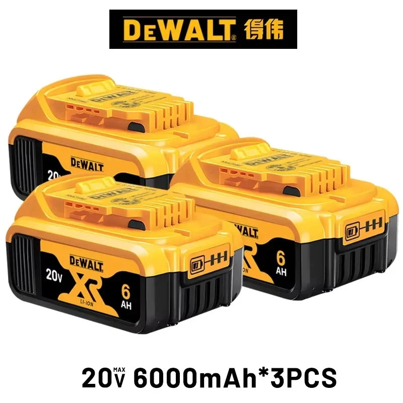 DeWalt 20V Battery Replacement – 5Ah 6Ah Li-Ion DCB200 DCD805 Power Tool