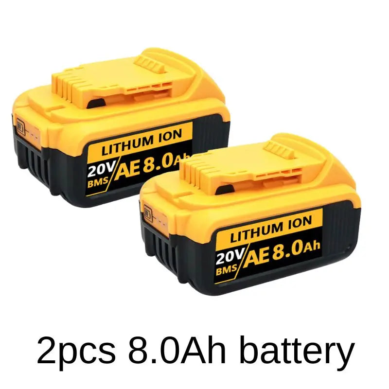 DeWalt 18V 20V Battery Replacement – 6Ah 8Ah 12Ah Li-Ion DCB203 DCB205 DCB206