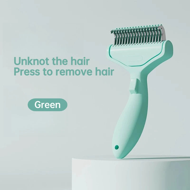 Pet Hair Comb Pet Hair Remover Dog Brush Pet Accessories Comb Thinly Pet Grooming Comb Cat Hair Remover Essential for Pet Owners