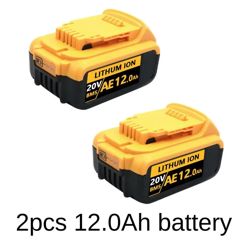 DeWalt 18V 20V Battery Replacement – 6Ah 8Ah 12Ah Li-Ion DCB203 DCB205 DCB206