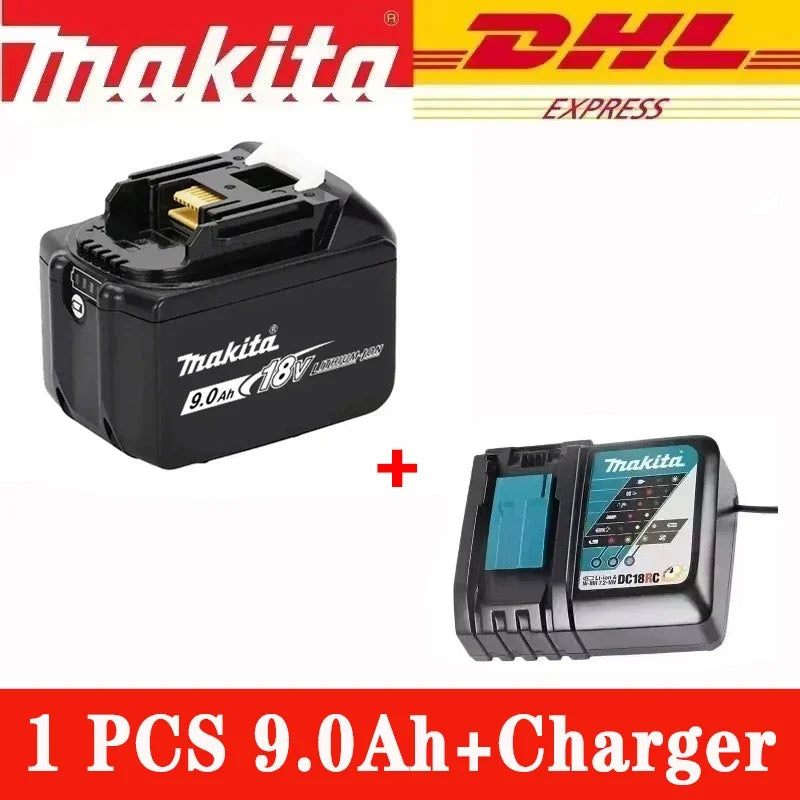 Makita 100%Original DDF487 Cordless Driver Drill 18V Brushless Electric Impact Screwdriver Rechargeable Power Tool