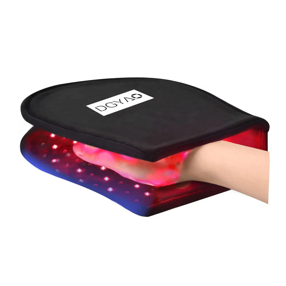 DGYAO Red Light Therapy Back Wrap for Muscle Stiffness with Infrared and Red Light