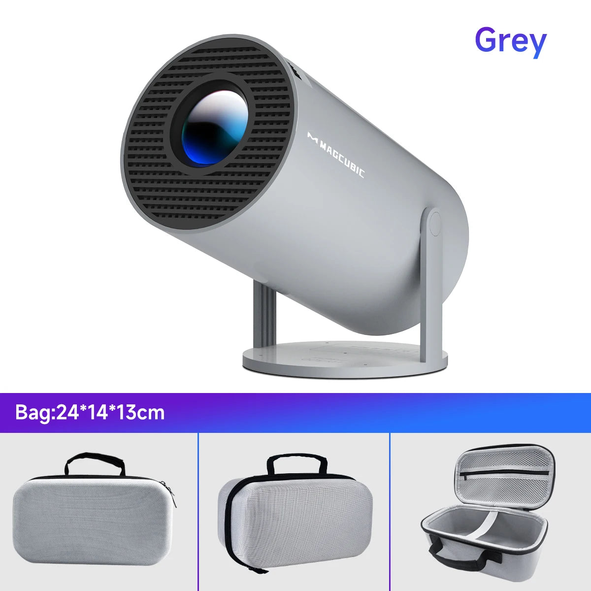 Portable Outdoor Projector — Android 14, 8K, 290 ANSI